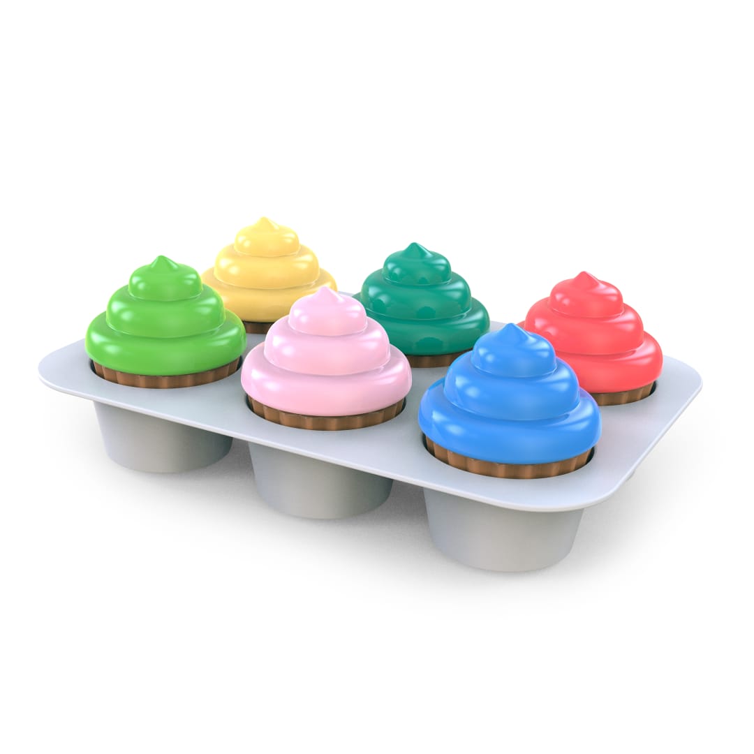 BS CUPCAKE SHAPE SORTER TOY