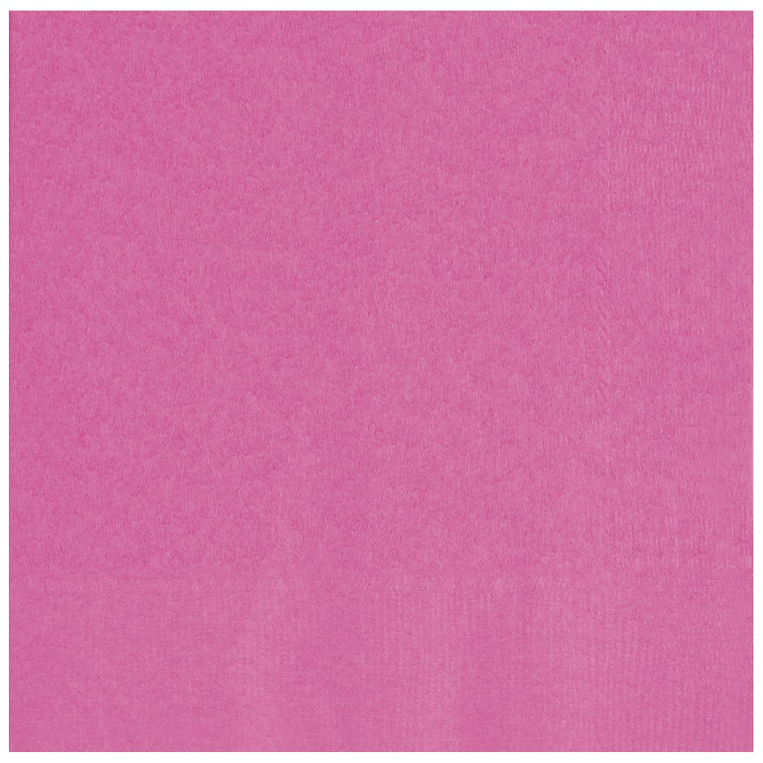 Hot Pink Solid Luncheon Napkins, 20ct
