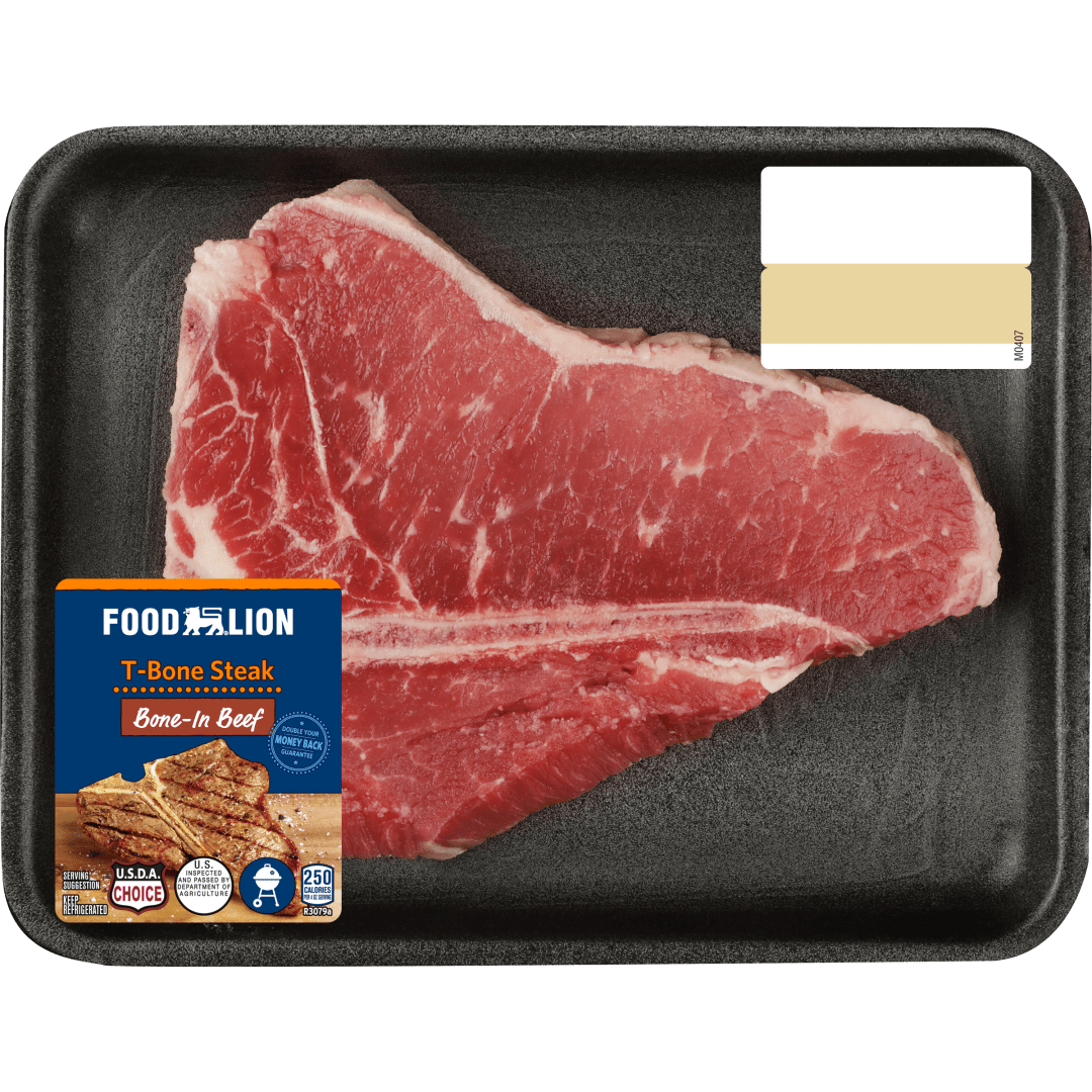 Food Lion Beef T-Bone Steak