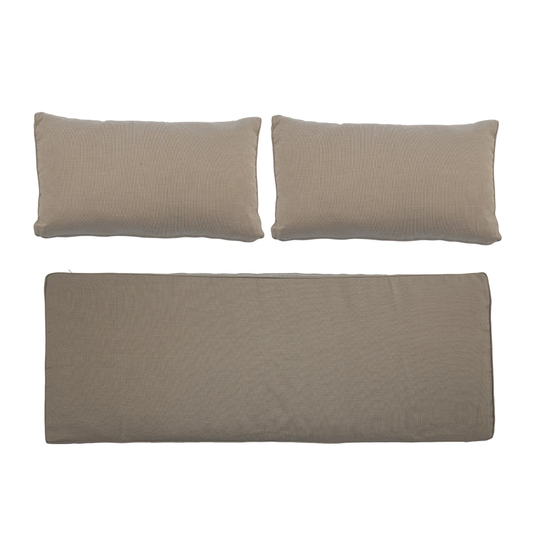 82055545 - Mundo Cushion Cover (No filler), Brown, Polyester STOCK: 0