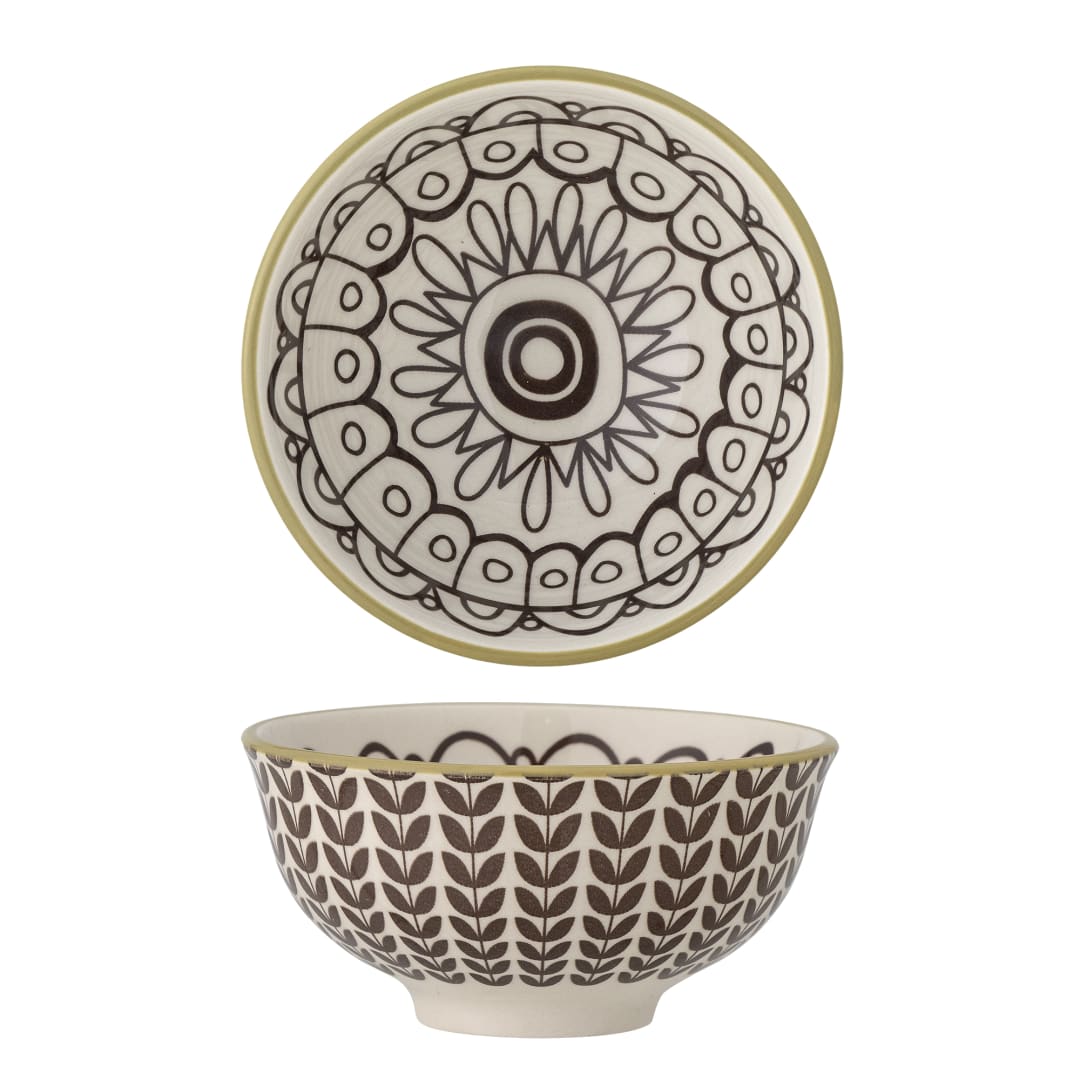 82057695 - Maple Bowl, Brown, Stoneware STOCK: 209