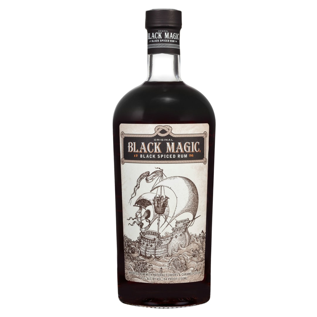 Black Magic Spiced Rum 750ml 94 Proof