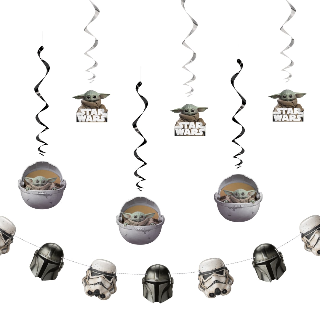 Mandalorian The Child Hanging Decor Kit, 7pc