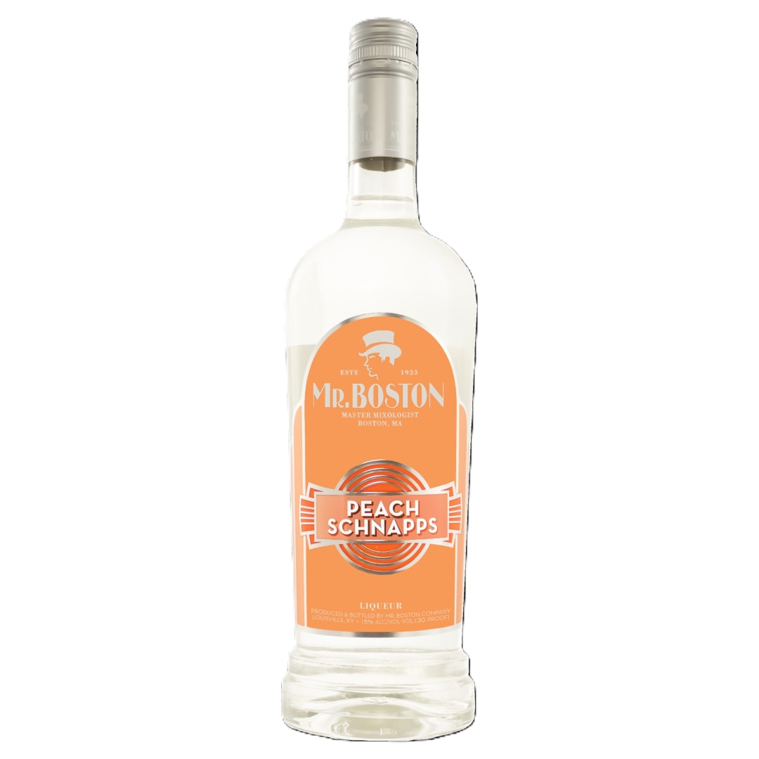 Mr. Boston Peach Schnapps 750ml 30 Proof
