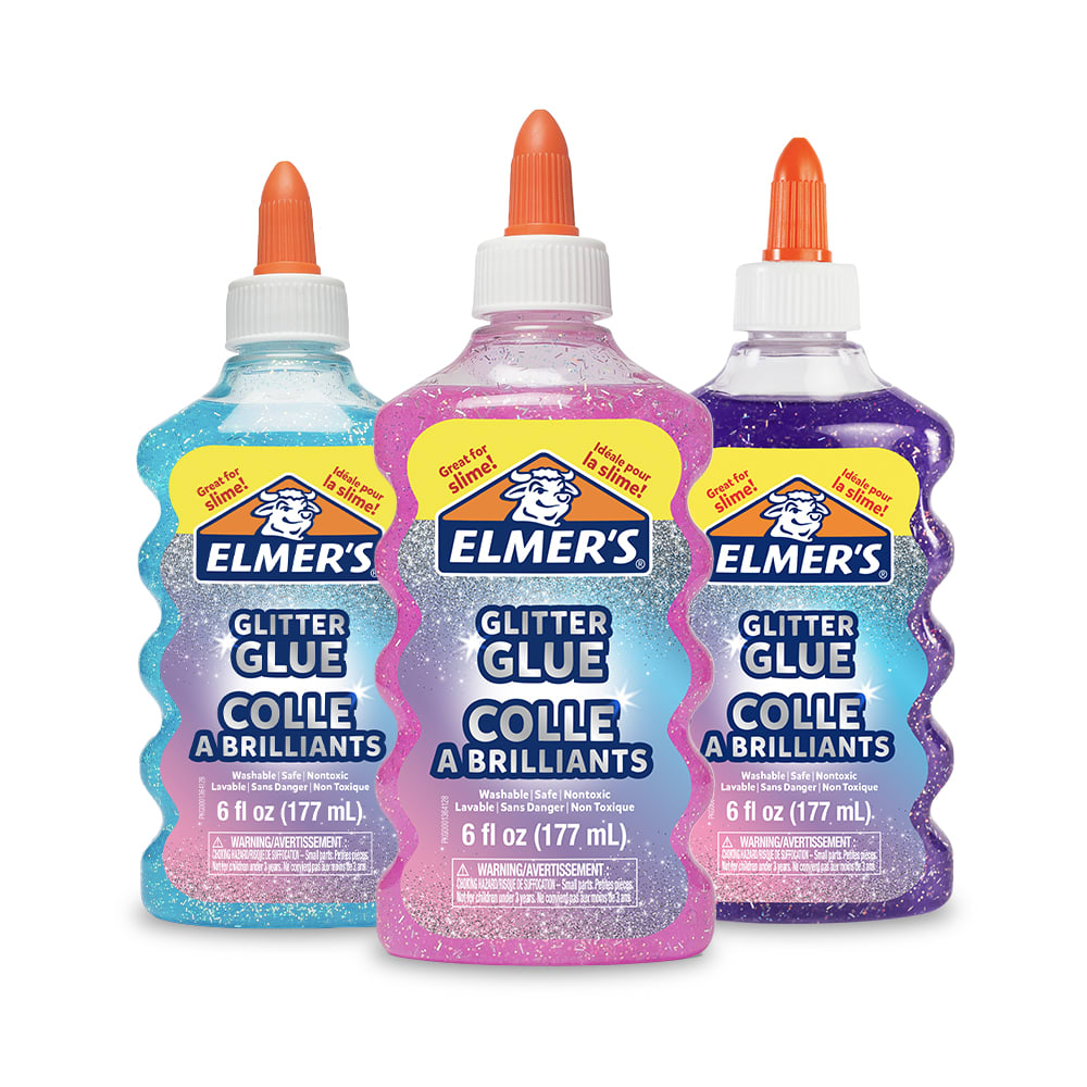 ELM BLU/PRPL/PNK GLTR GLU 6OZ