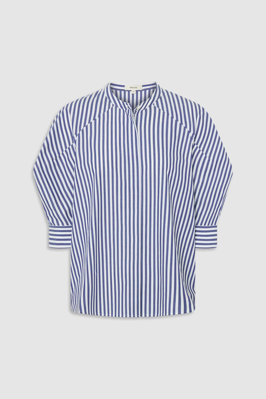 Sleeve Detail Stripe Shirt