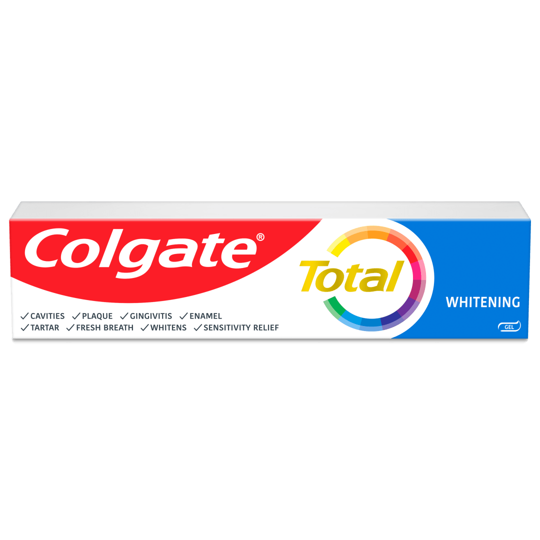 Colgate Total Whitening Gel Toothpaste, Mint Toothpaste, 5.1 oz Tube