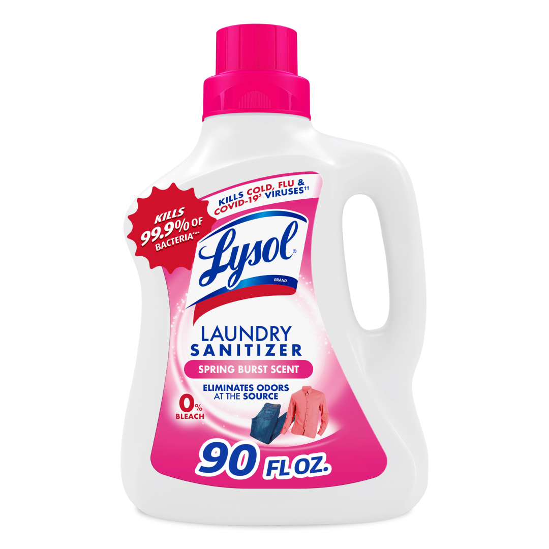 LYSOL® Laundry Sanitizer Spring Burst Scent 4/90 oz.