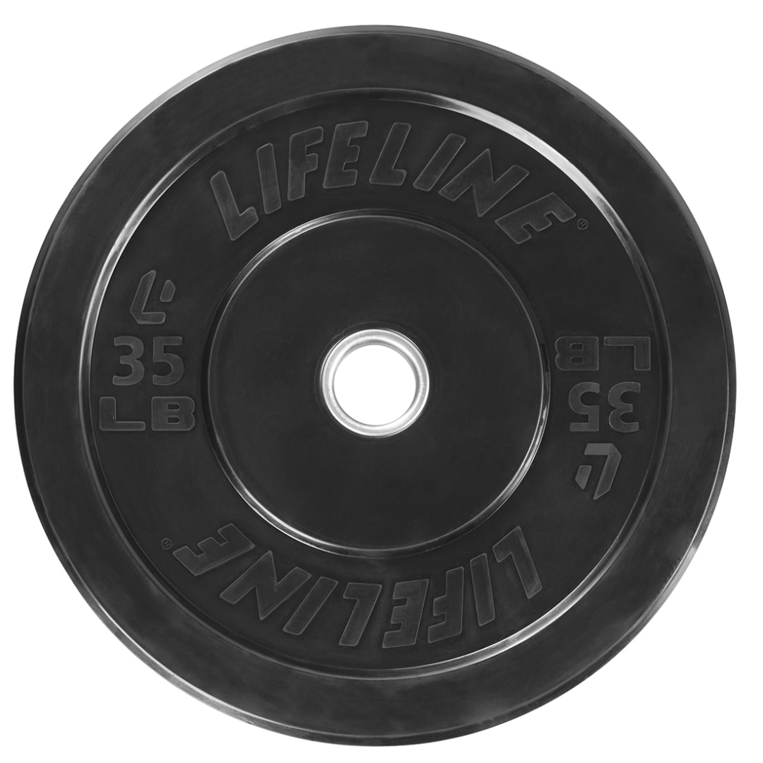 Lifeline Fitness Olympic Rubbe