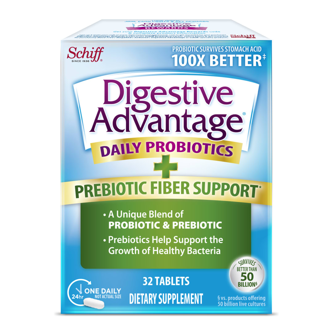 DIGESTIVE ADVANTAGE® Prebiotic Plus Probiotic - Tablet 36/32 ct.