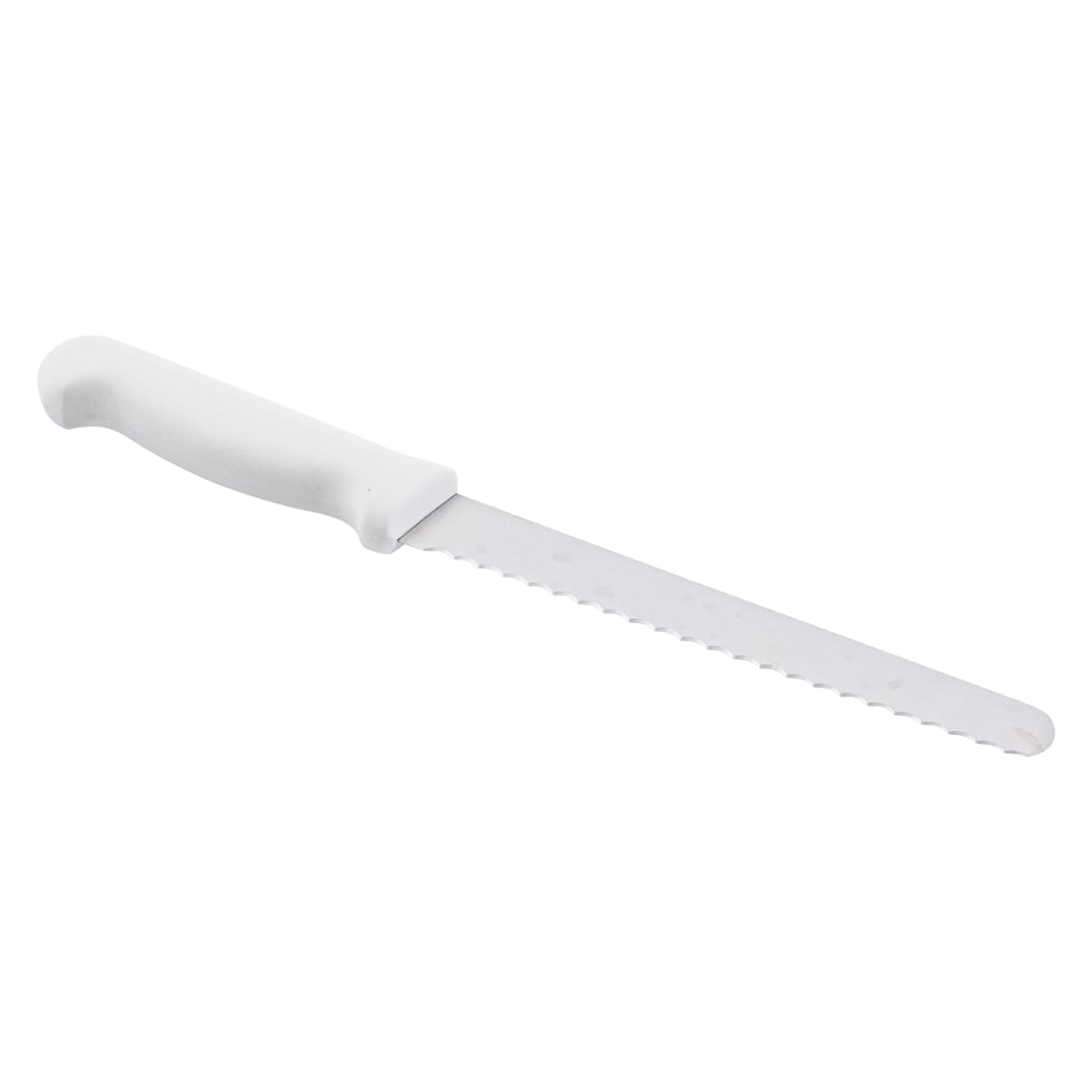 CUT-8WASWH - KNIFE WAVY SLICER 8" WH HDL