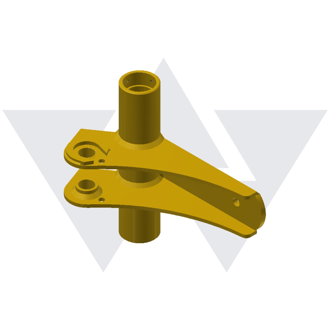 Wastebuilt® Replacement for New Way Pivot Grabber, Side Arm Weldment, Left Hand