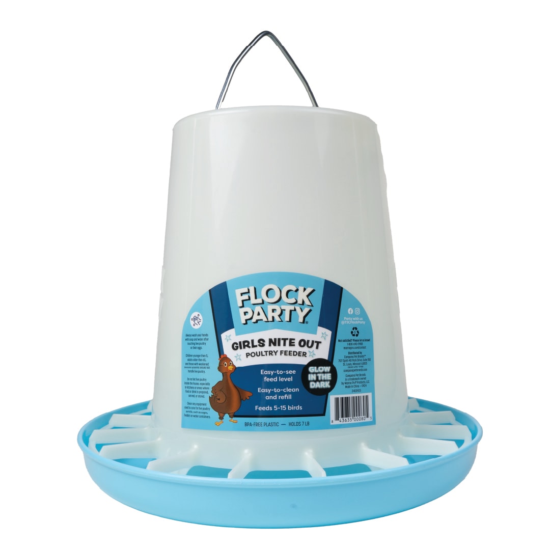 FP 7LB GLOW BLUE FEEDER 12/CS