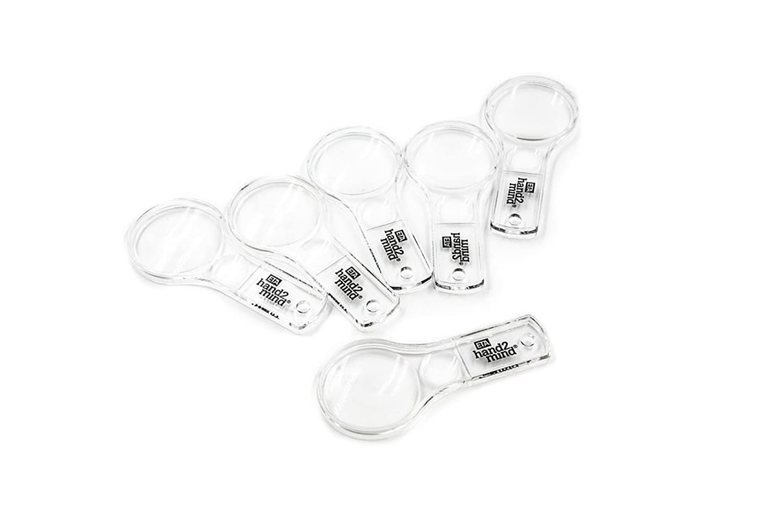 MAGNIFIER, DUAL LENS, 3X/6X W/O LANYARD PK/6