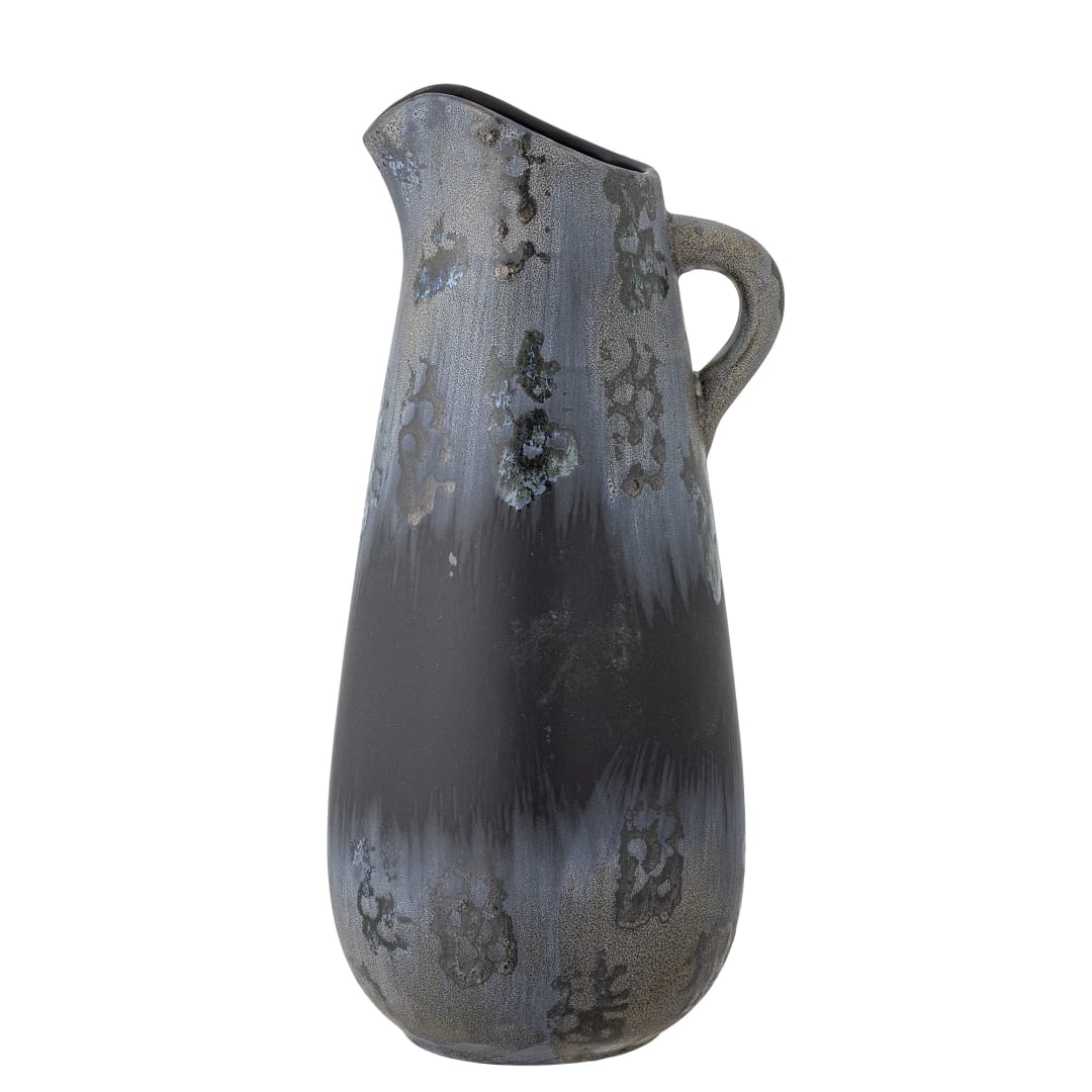 82056976 - Khumo Vase, Black, Stoneware STOCK: 16