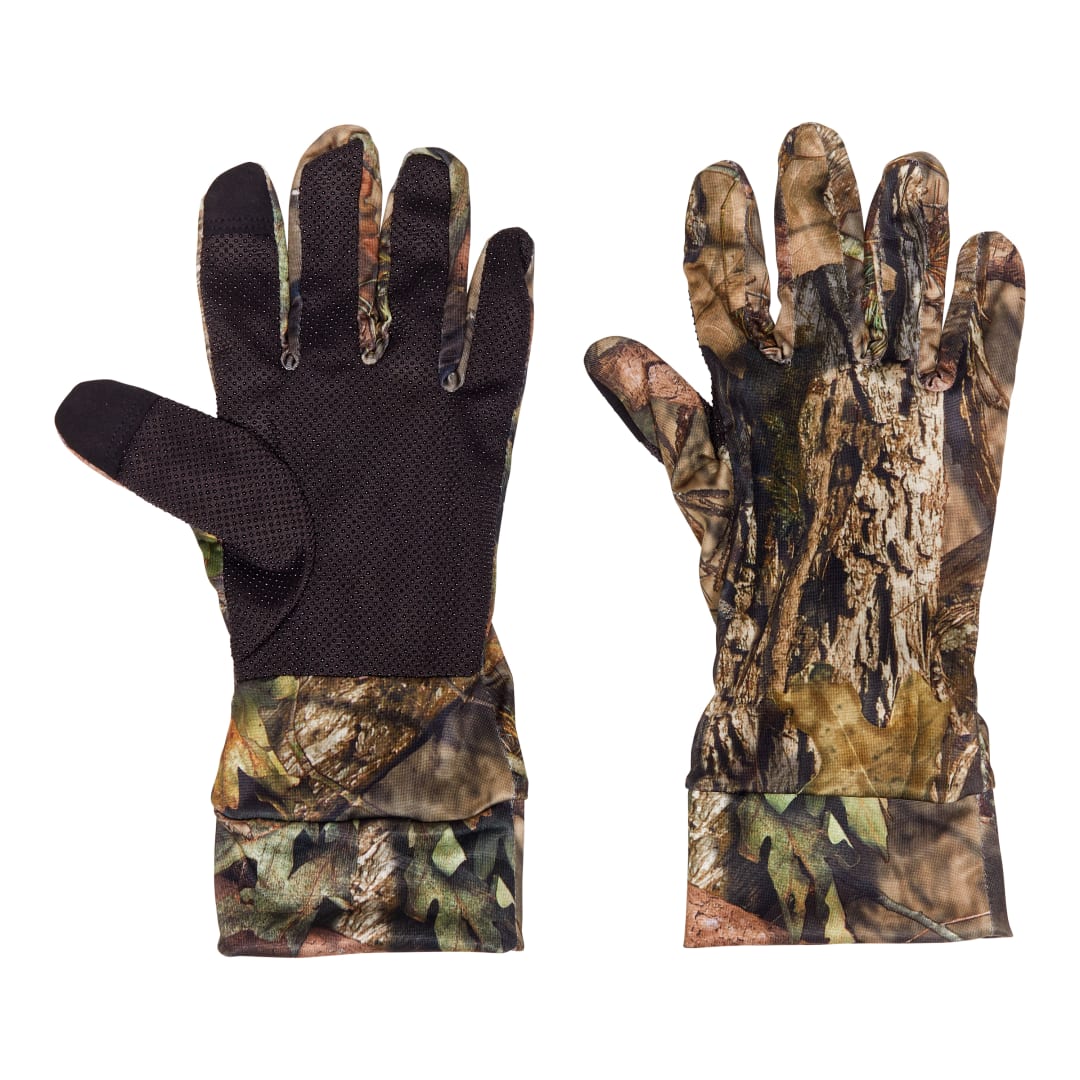 Vanish™ Camo Spandex Gloves with Palm Dots, Mossy Oak® Break-Up Country™