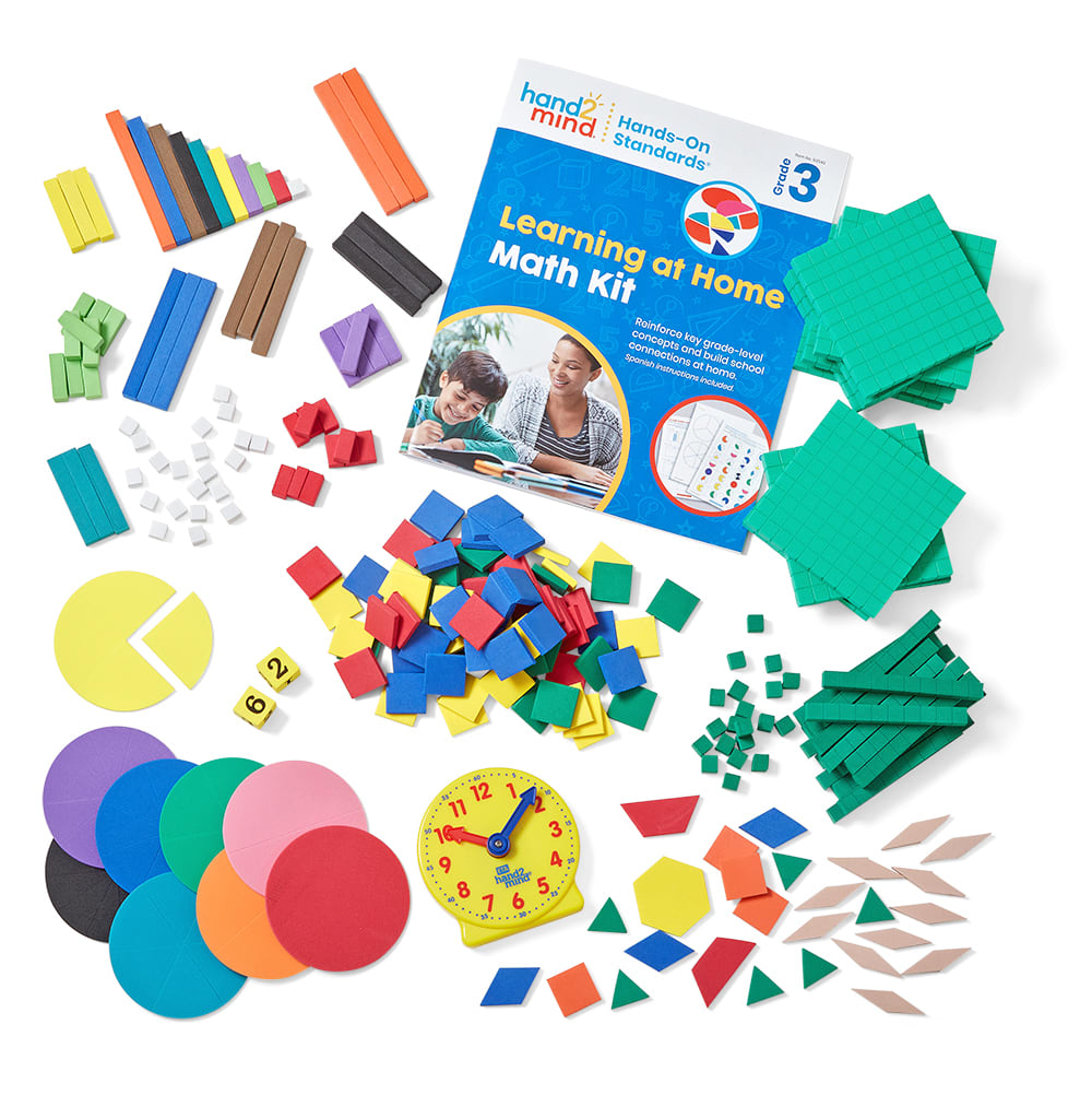 HOS LEARNING AT HOME MATH KIT GR 3