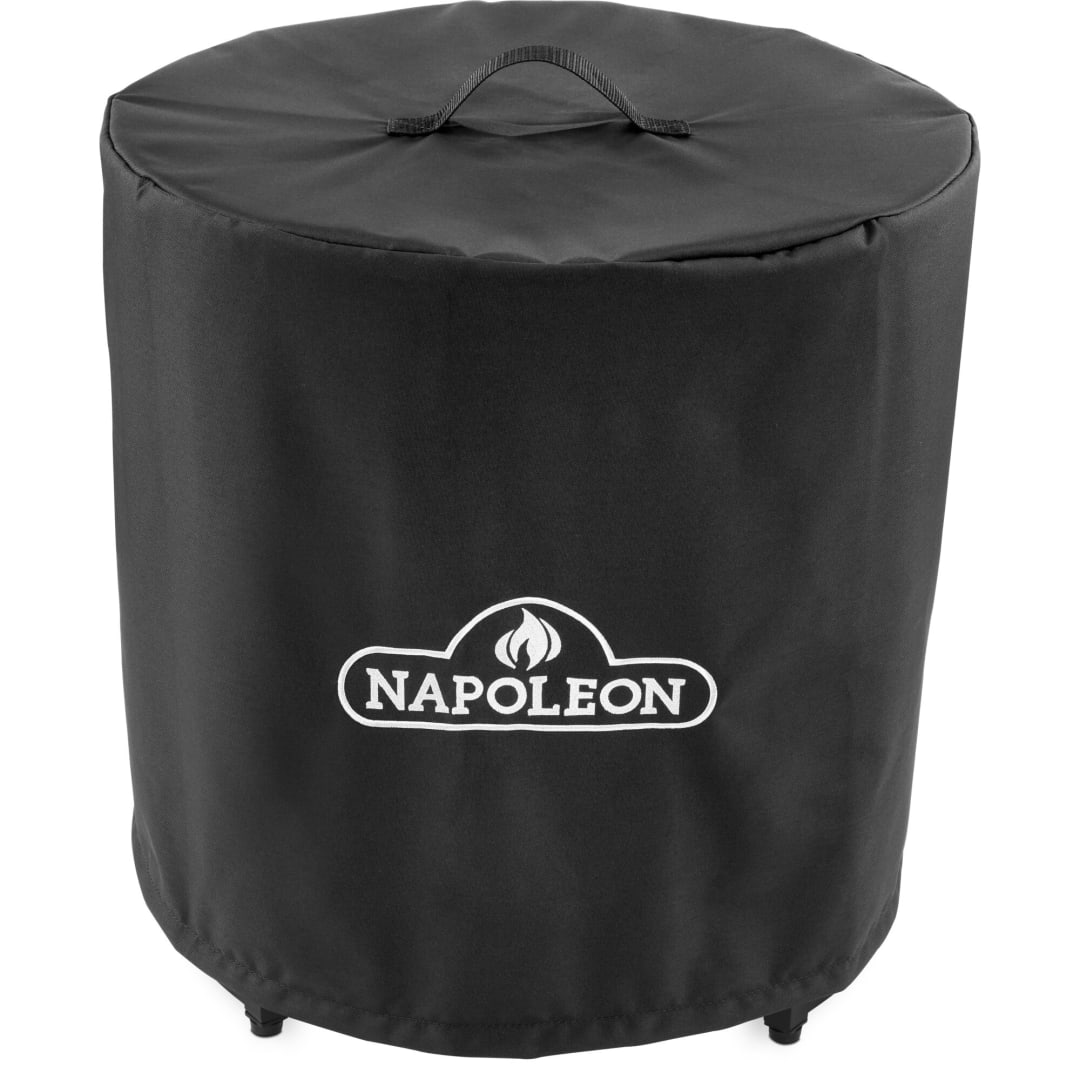 Housse noire de 20 po pour table d’appoint extérieure ronde Napoleon