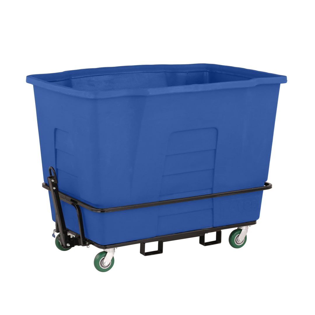 2 Cubic Yard 2,300 lbs. Capacity Towable Mobile Truck - Blue
