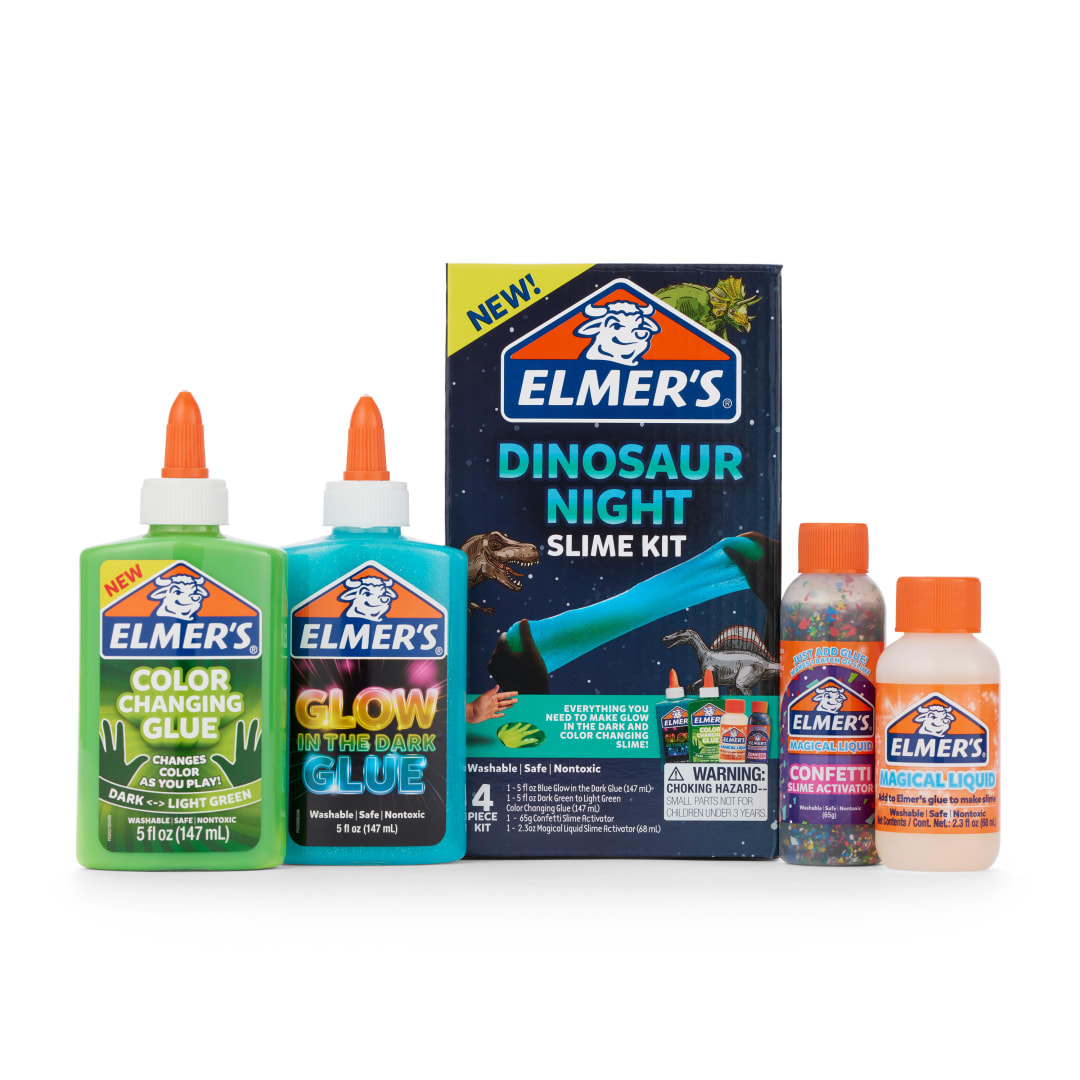 ELM DINO 4CT DIY SLIME KIT