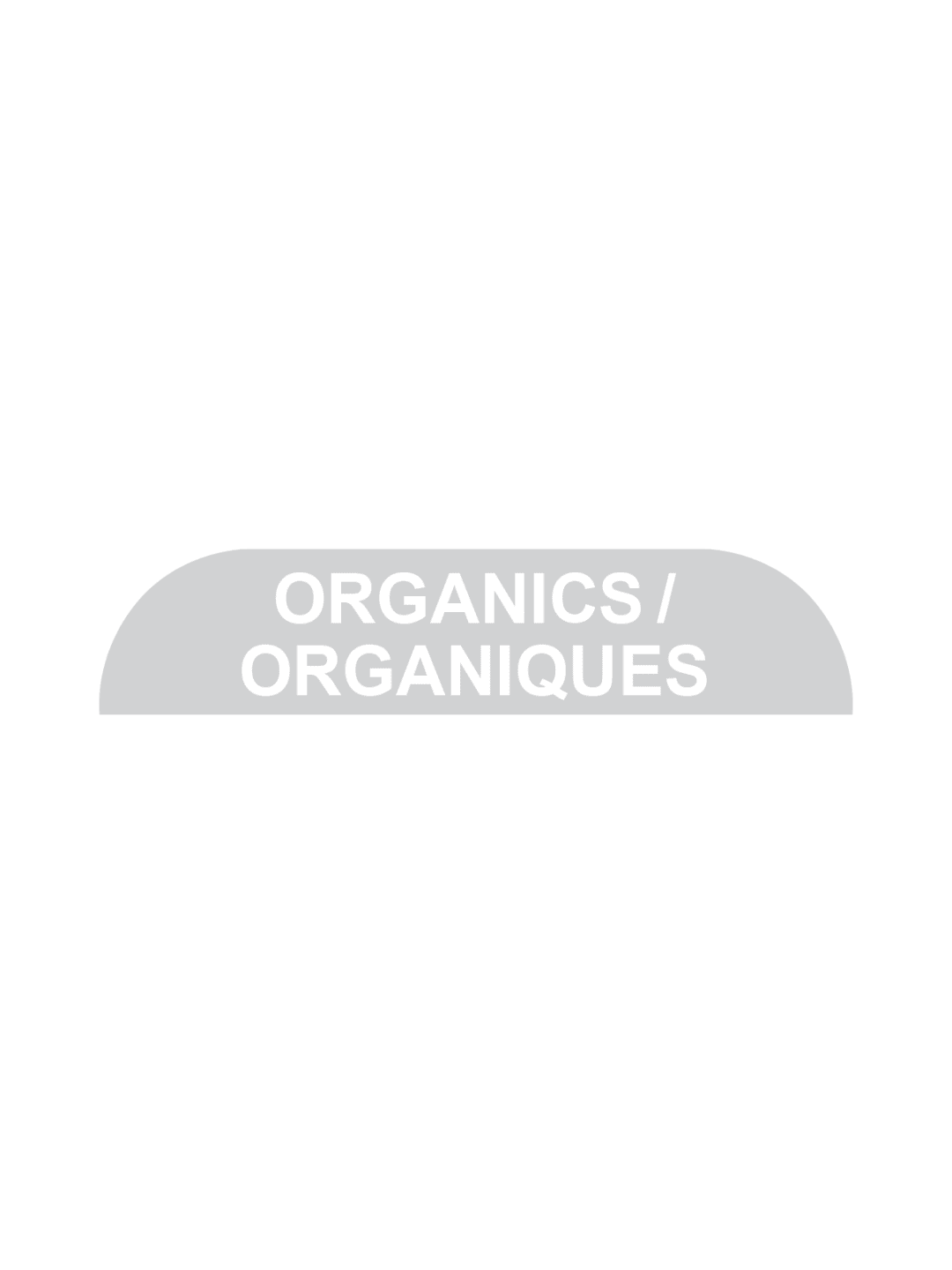 BILLI BOX - Label - Organics-Organiques - Clear-White