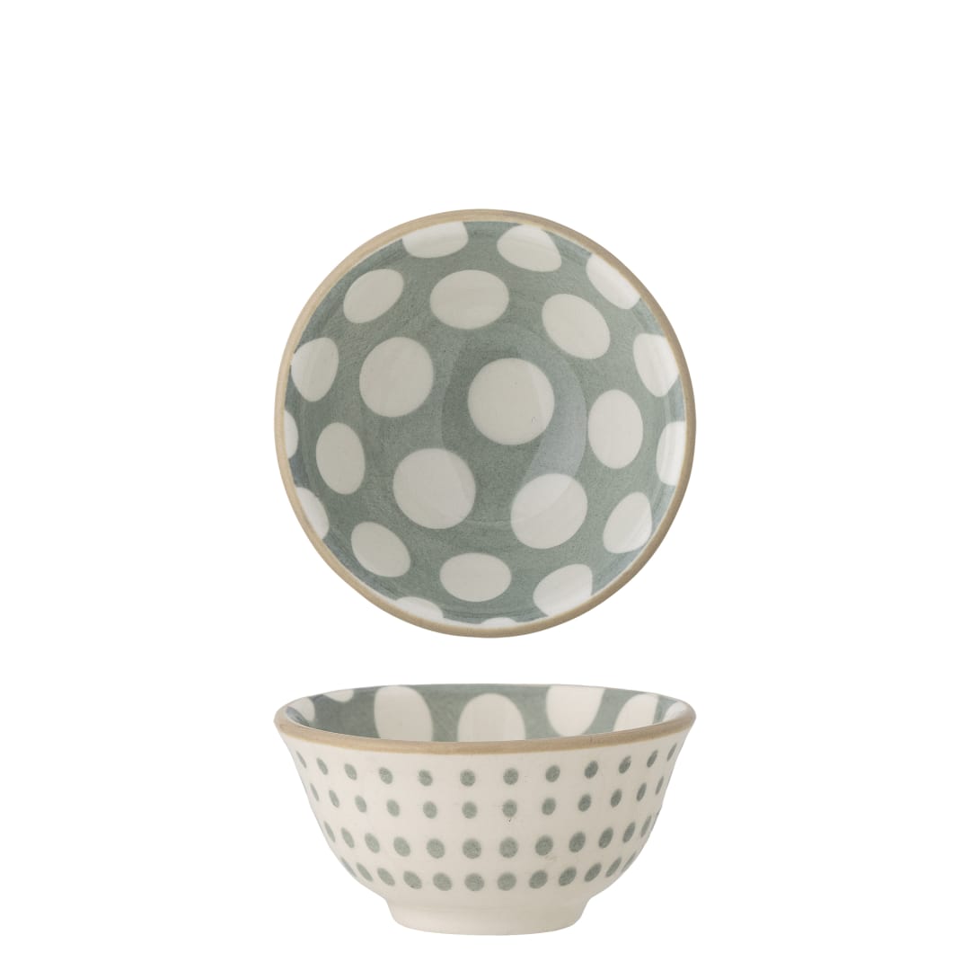 82057699 - Maple Bowl, Green, Stoneware STOCK: 300