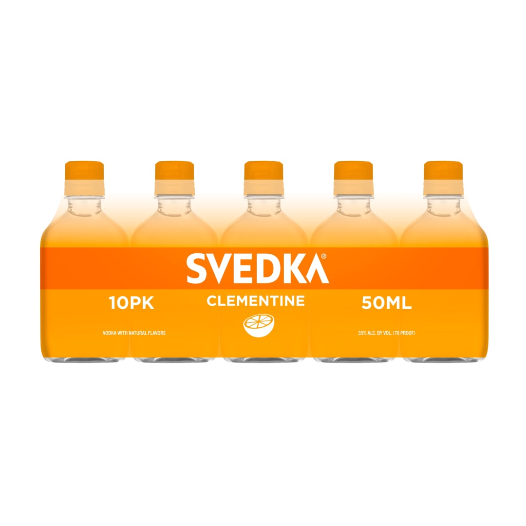Svedka Clementine Vodka 10 Pack 50ml 70 Proof