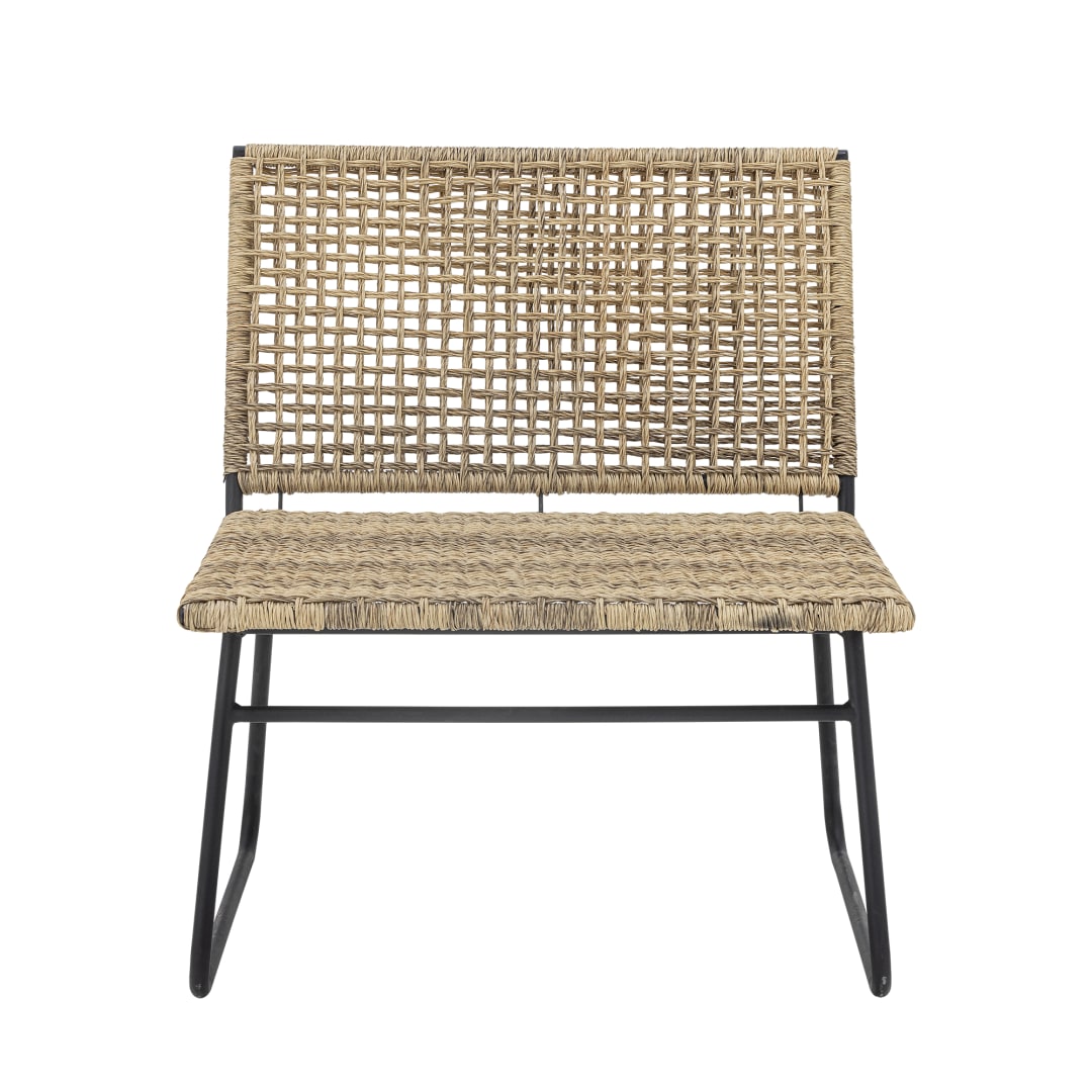 82064877 - Vallone Lounge Chair, Nature, Polyrattan STOCK: 157