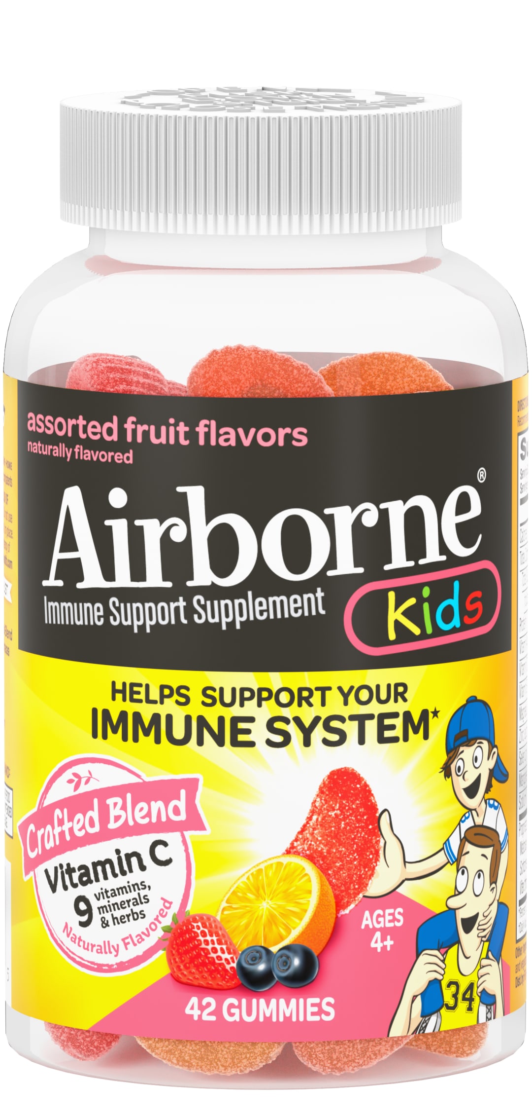 AIRBORNE® Gummies - Kids Assorted Fruit 12/42 ct.