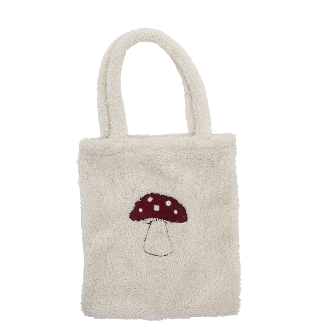 82062592 - Mushroom Bag, White, Polyester STOCK: 65