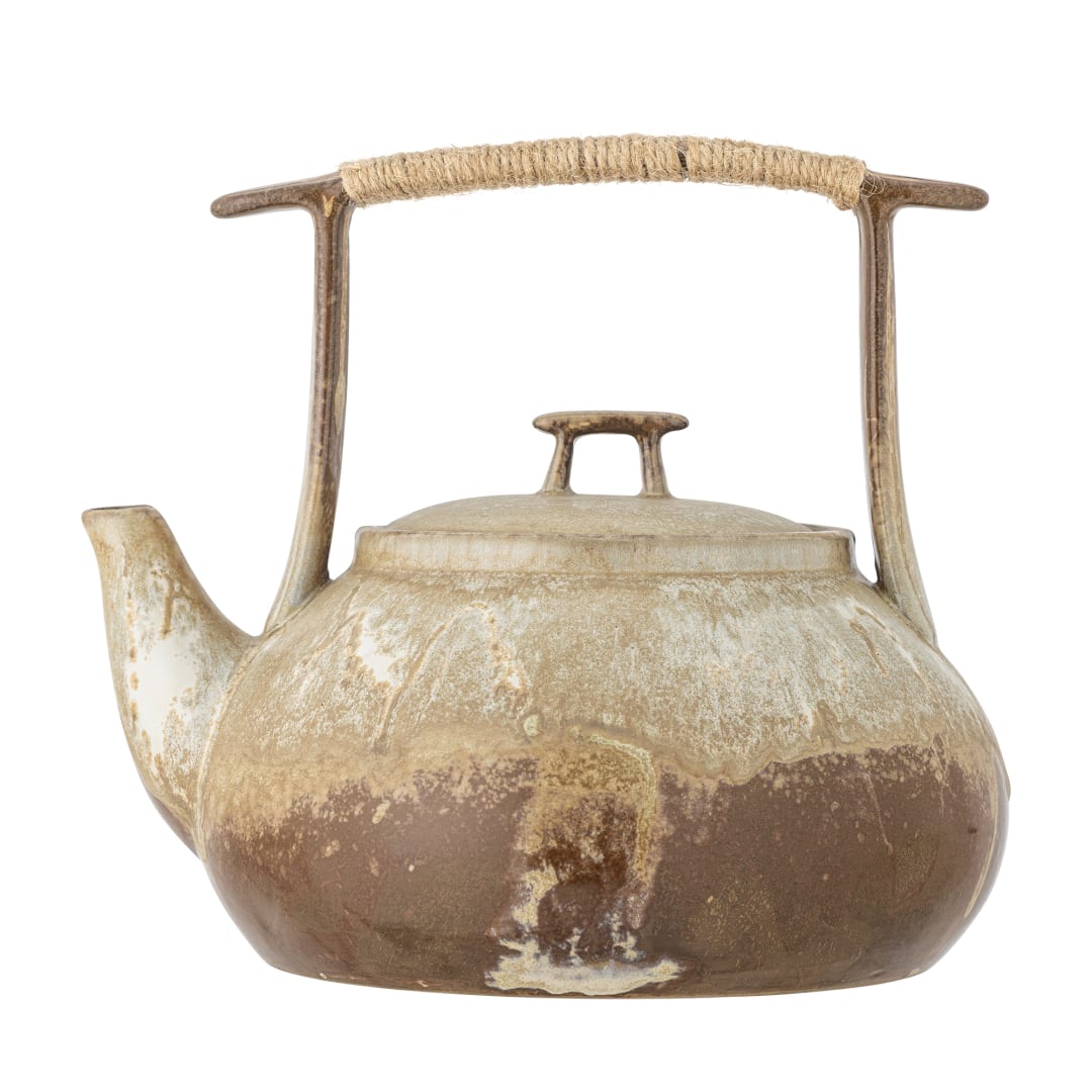 82061428 - Ikigai Teapot, Brown, Stoneware STOCK: 1