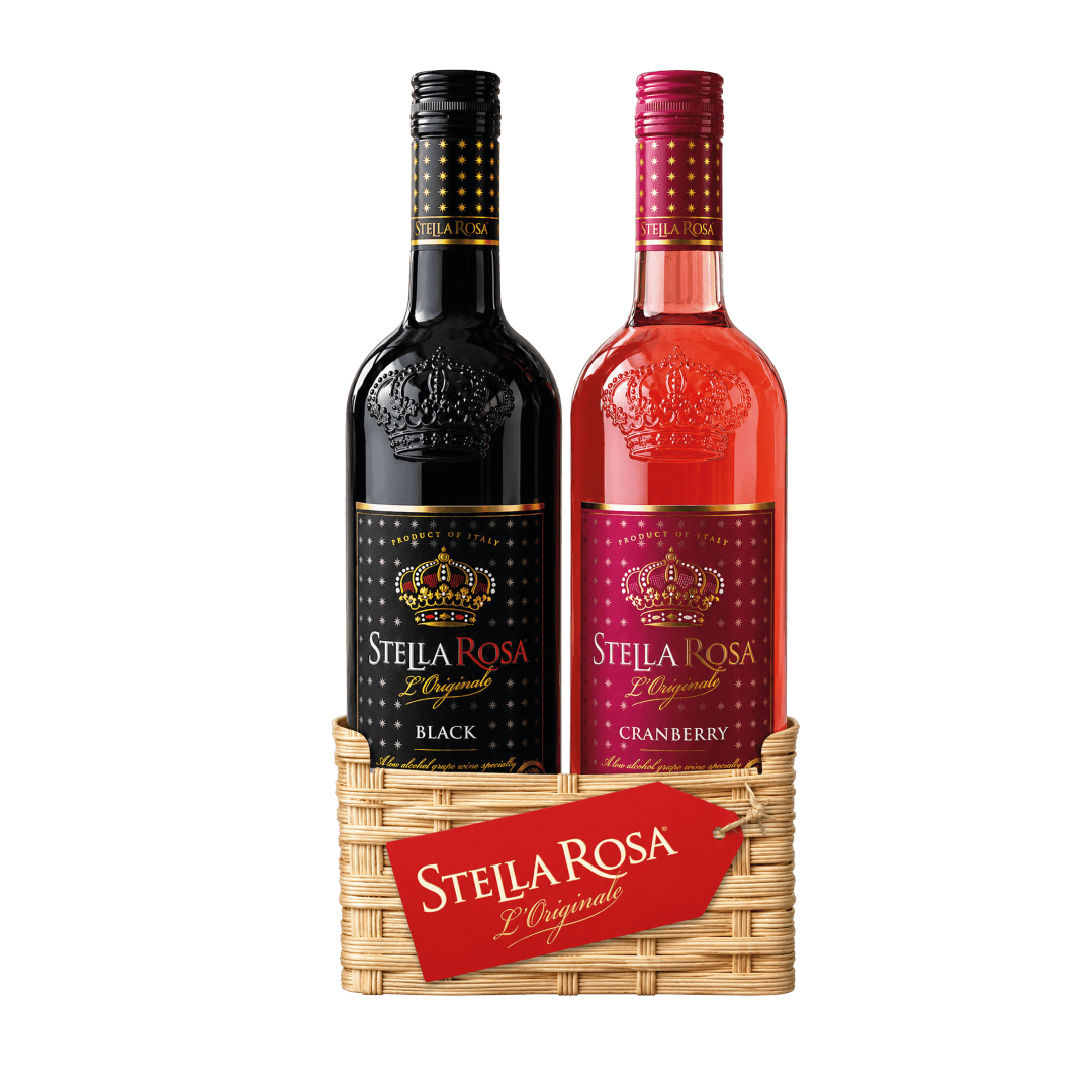 Stella Rosa Black and Cranberry Semi-Sparkling Wine VAP 2Pk/750 ml