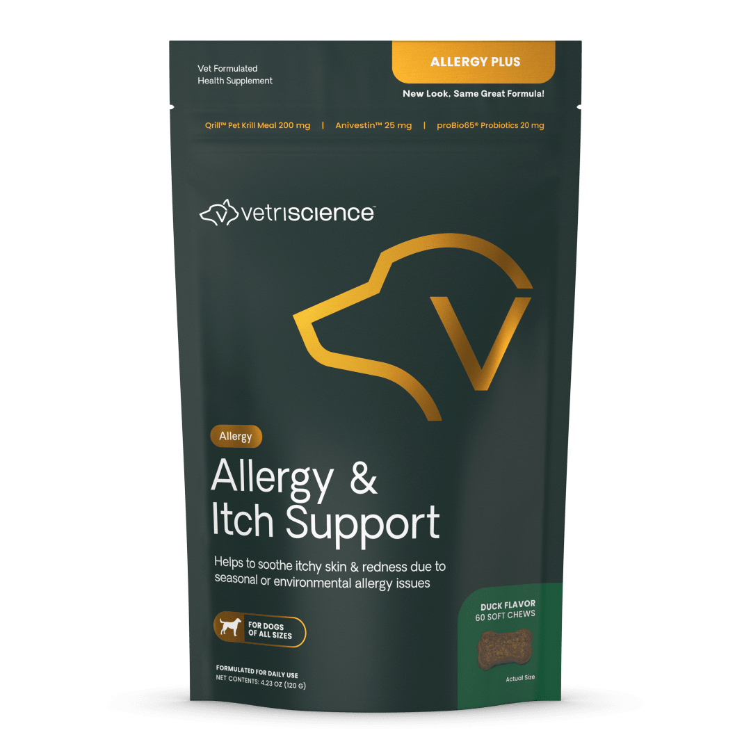 VS Allergy & Itch Support Chews, Dogs, Duck, 60ct