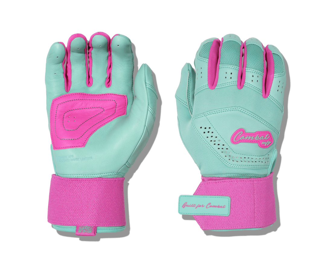 COMBAT MFG YIN YANG LONG STRAP BATTING GLOVES - M