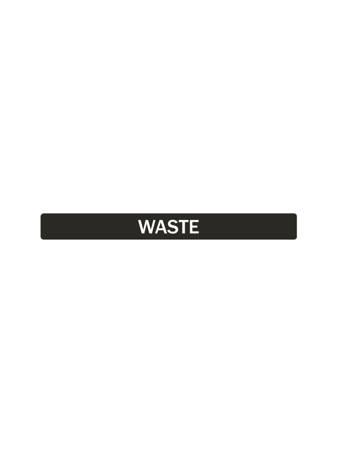  ASPYRE - Label - Waste - Black-White