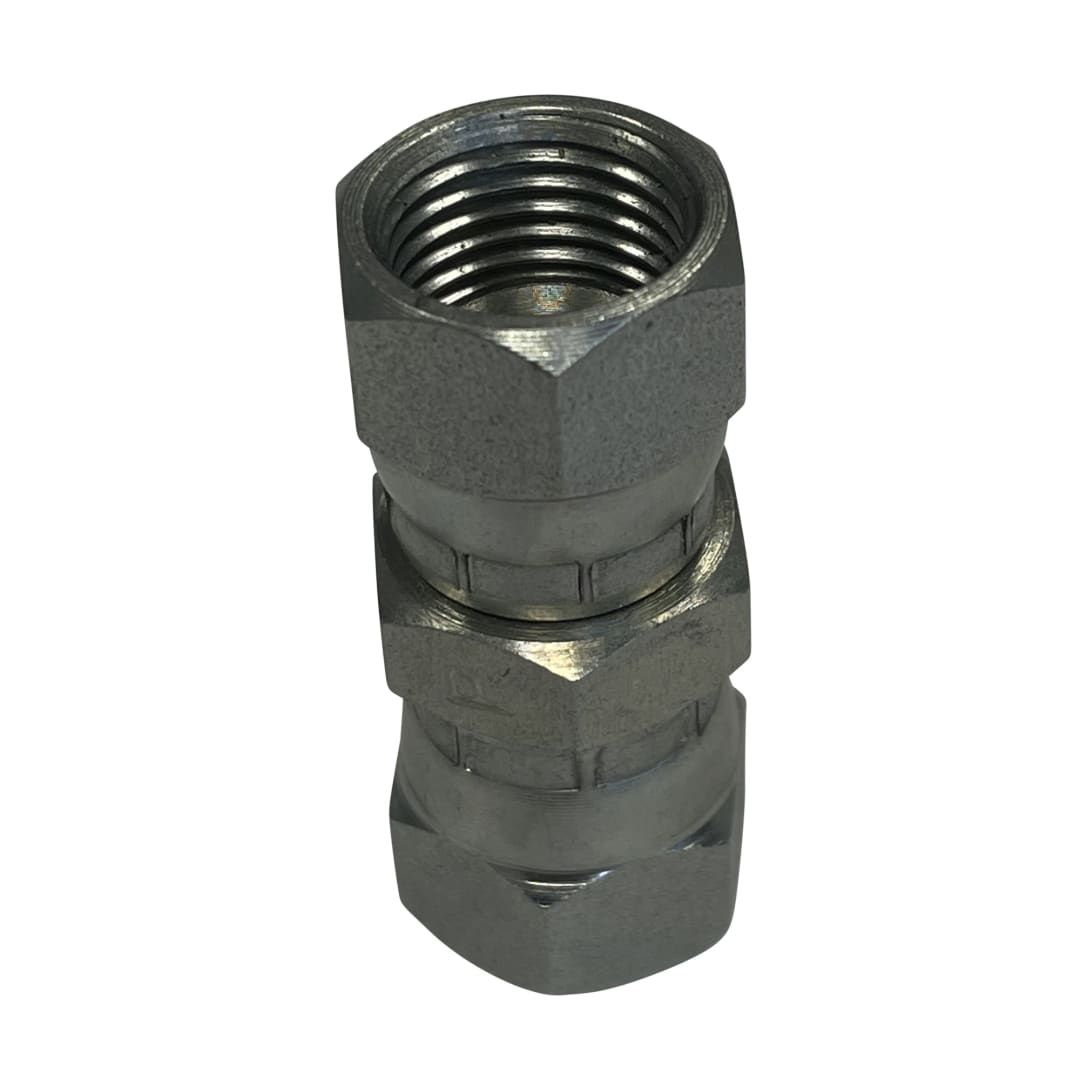 Dual Lid Side Flip Straight Coupling