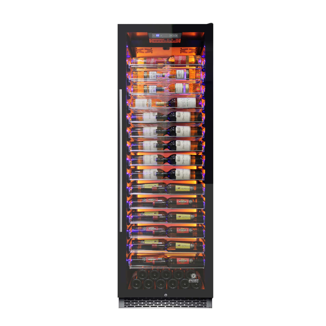 EL-168COMM - 141 Bottle Wine Cooler Glass Door Commercial Grade