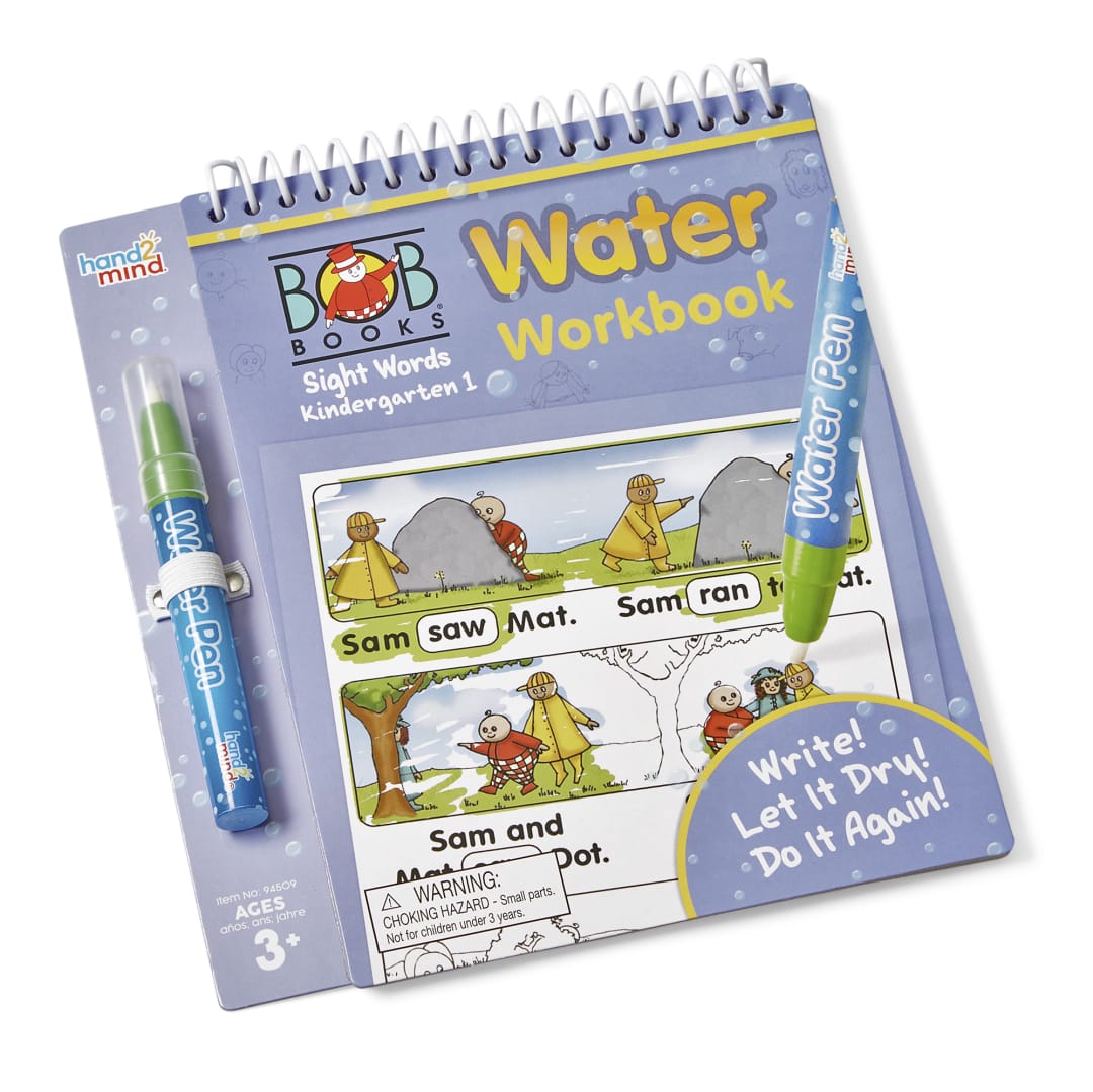 BOB BOOKS® SIGHT WORDS WATER WORKBOOK 1