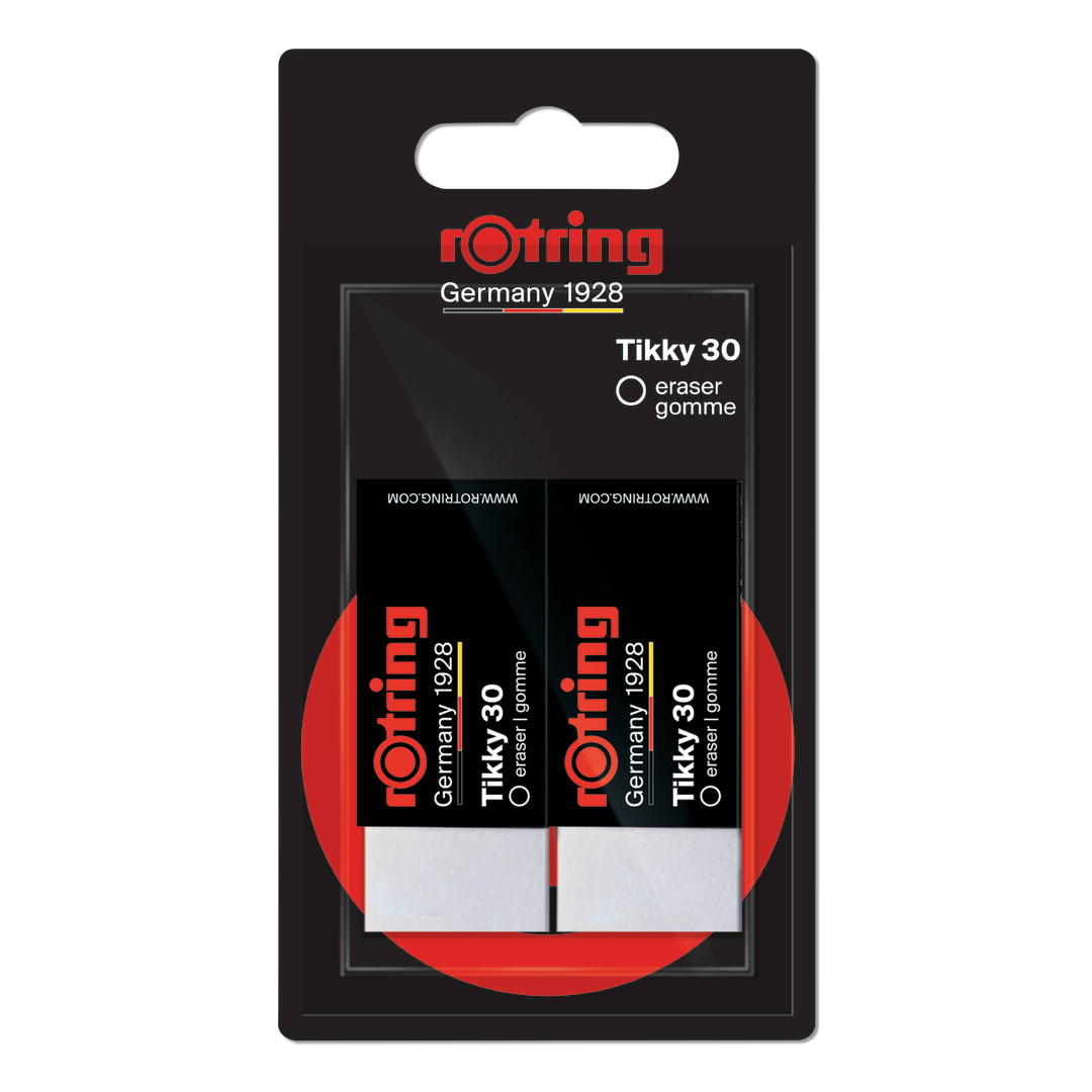 Goma rOtring Tikky 30 | Goma para lápices | Borra líneas de polímero y grafito