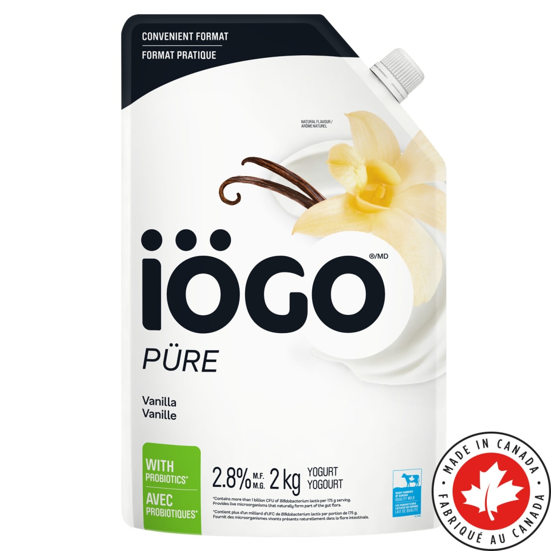iÖGO Vanilla Yogurt Pouch 2.8%