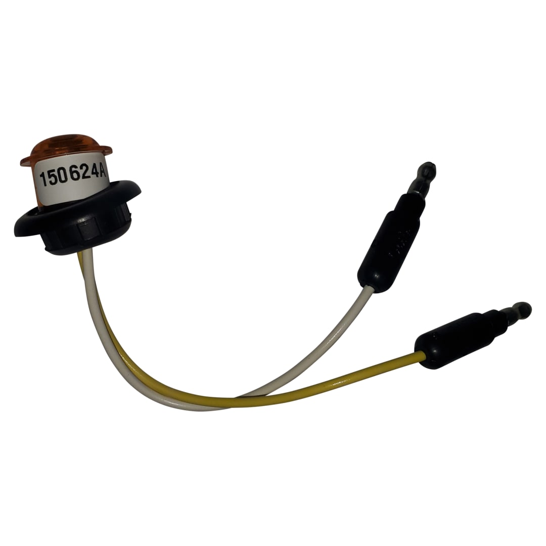 Grote 49333 Yellow Micronova Dot Led Clearance Marker Light (Grommet)