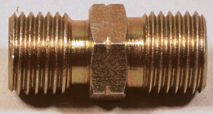 ACCY CONNECTOR FOR 2 HOSES 1/4 LEFT