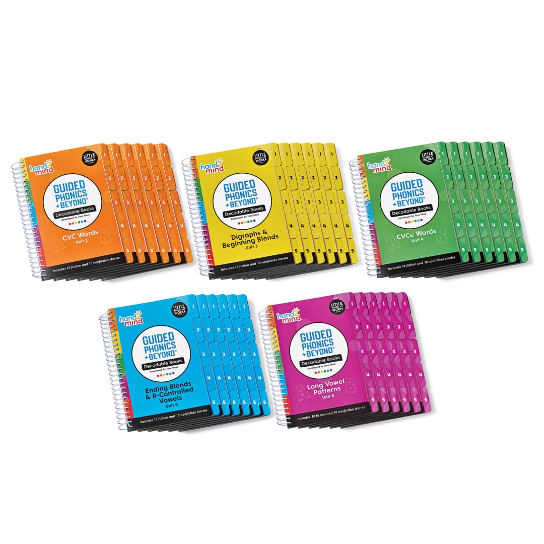 GP+B®, Units 2-6 Decodable Bundle, S/6 EA UNIT