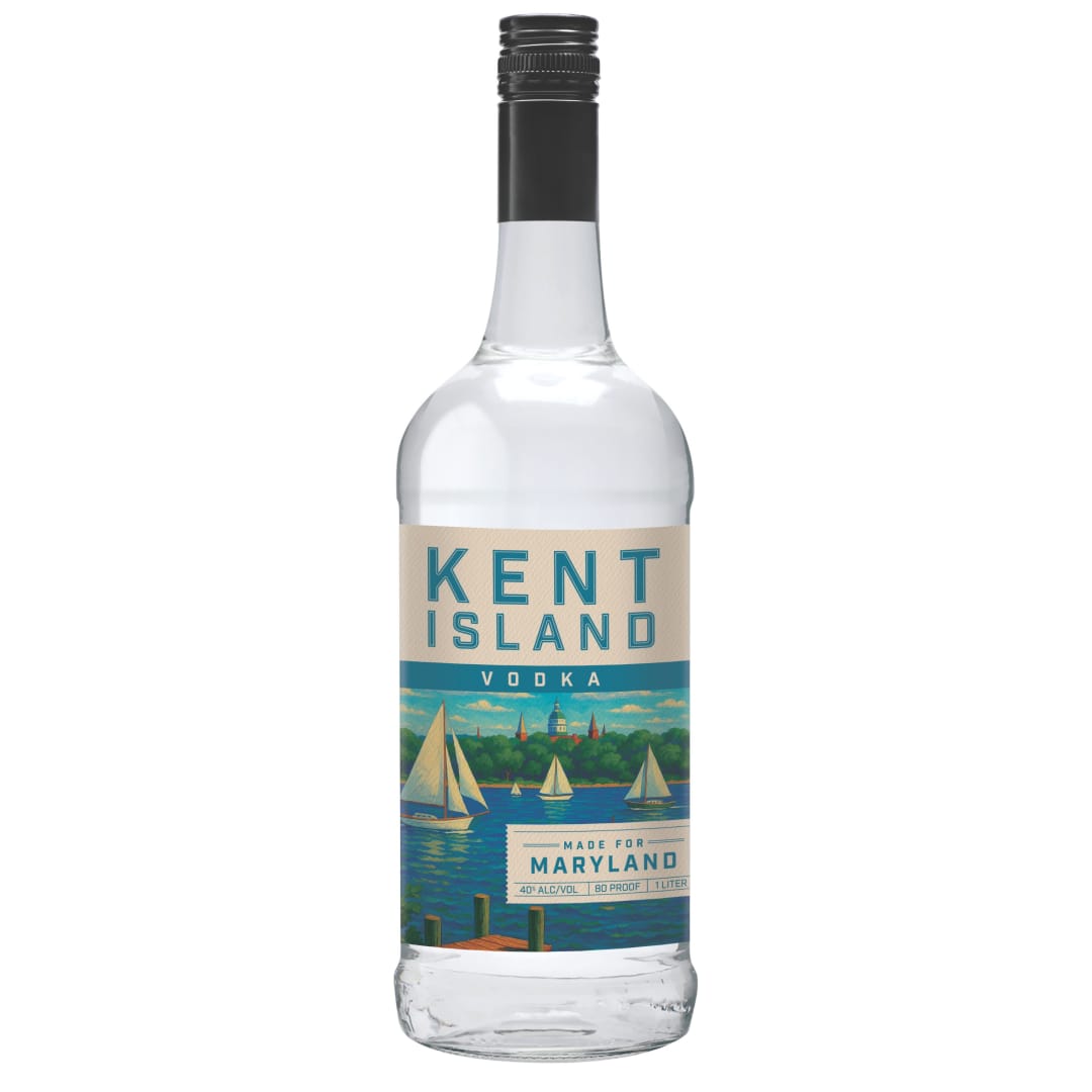 Kent Island Vodka 1l 80 Proof