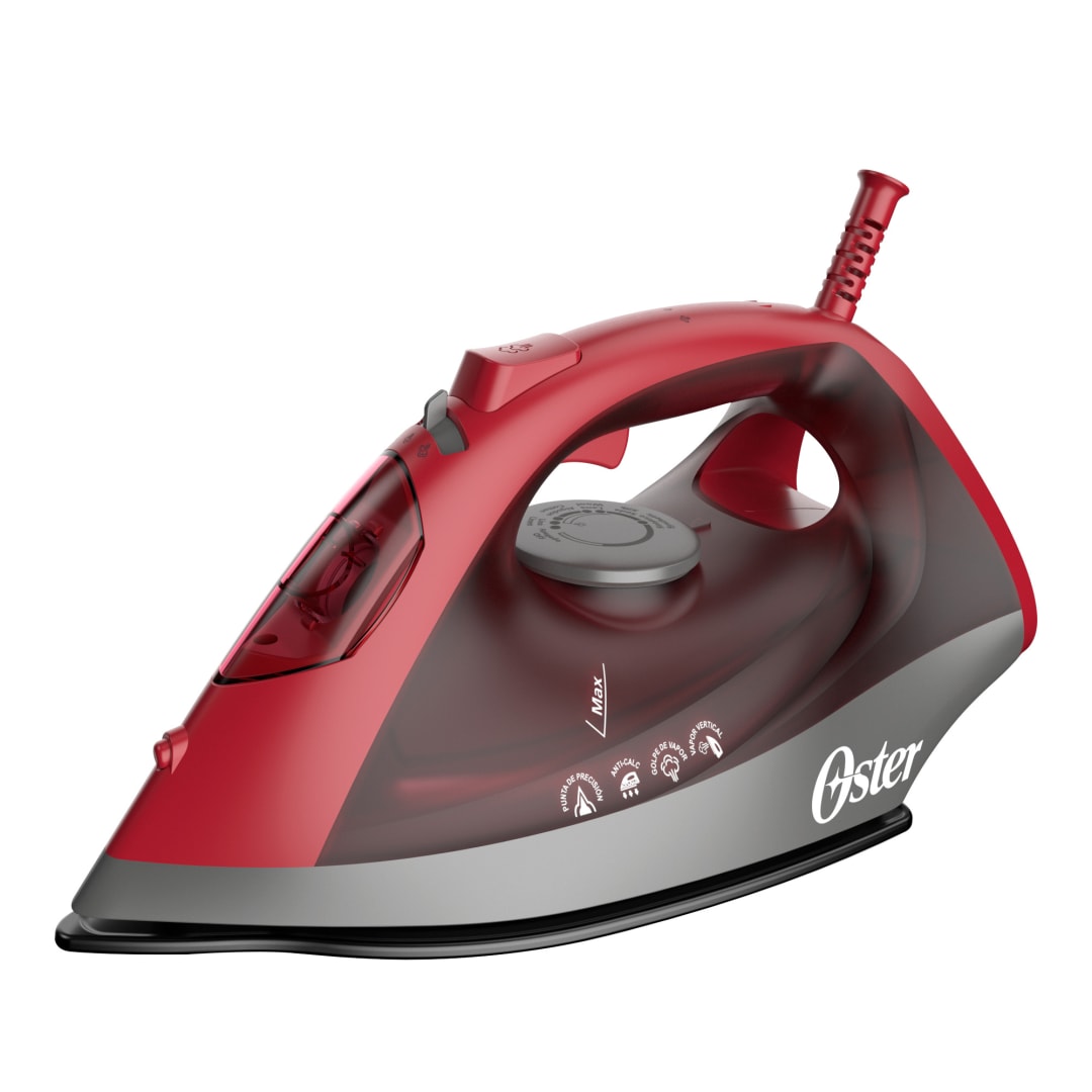 OSTER STEAM IRON CERAMIC_RED
