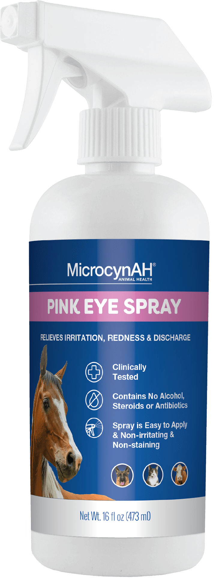 MicrocynAH Pink Eye Spray, 16 oz