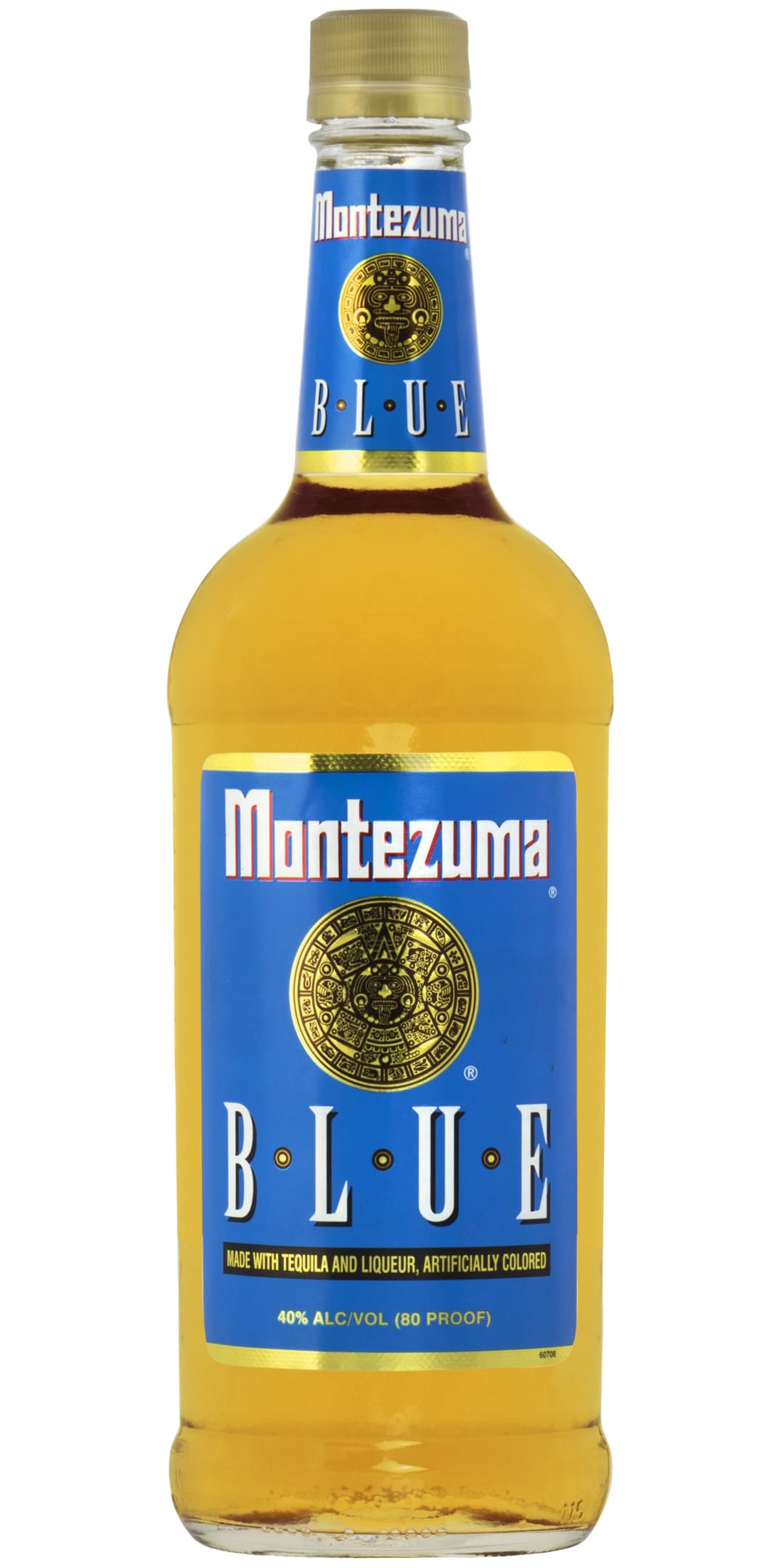 Montezuma Blue Tequila 1l 80 Proof