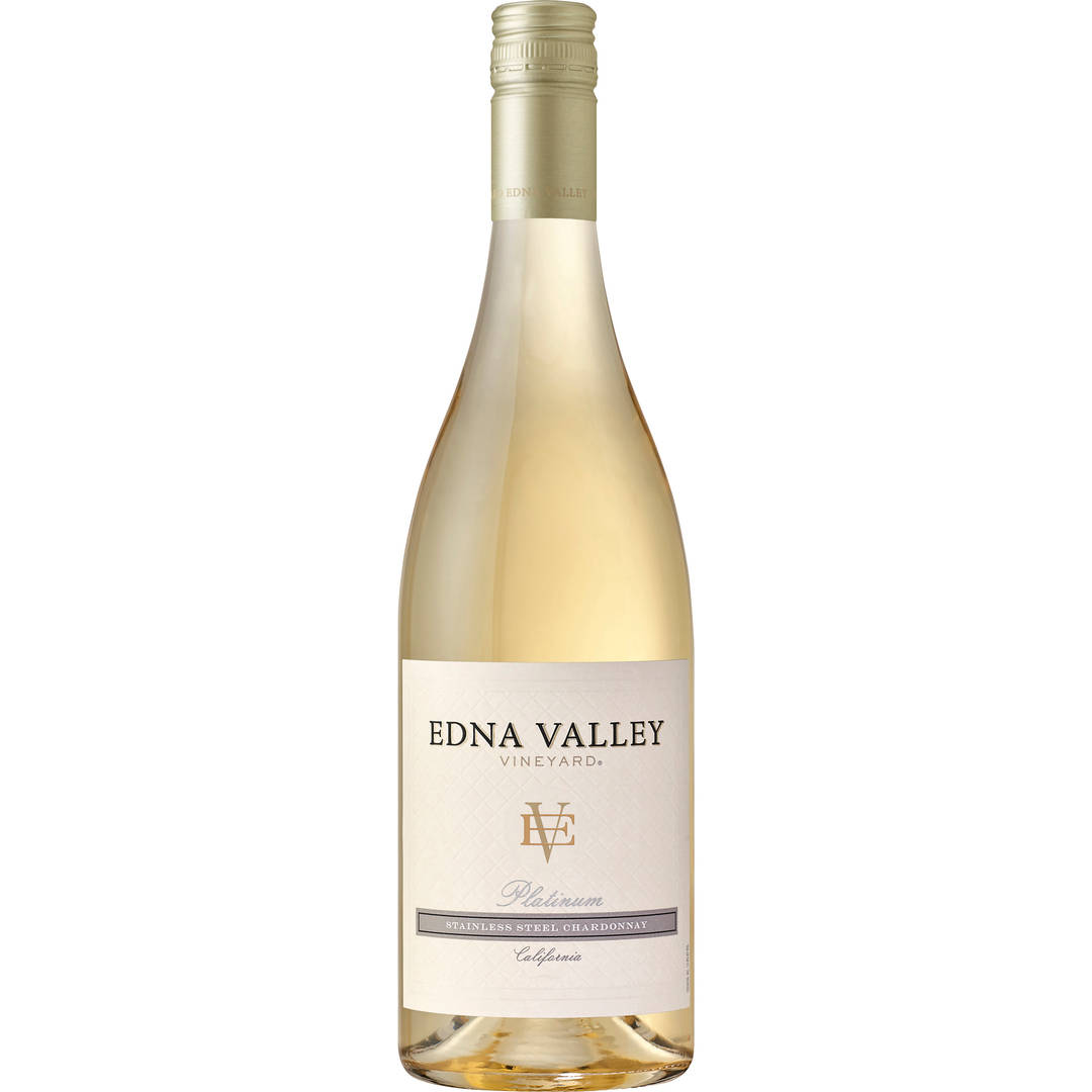 Edna Valley Vineyard Platinum Stainless Steel Chardonnay White Wine 750ml