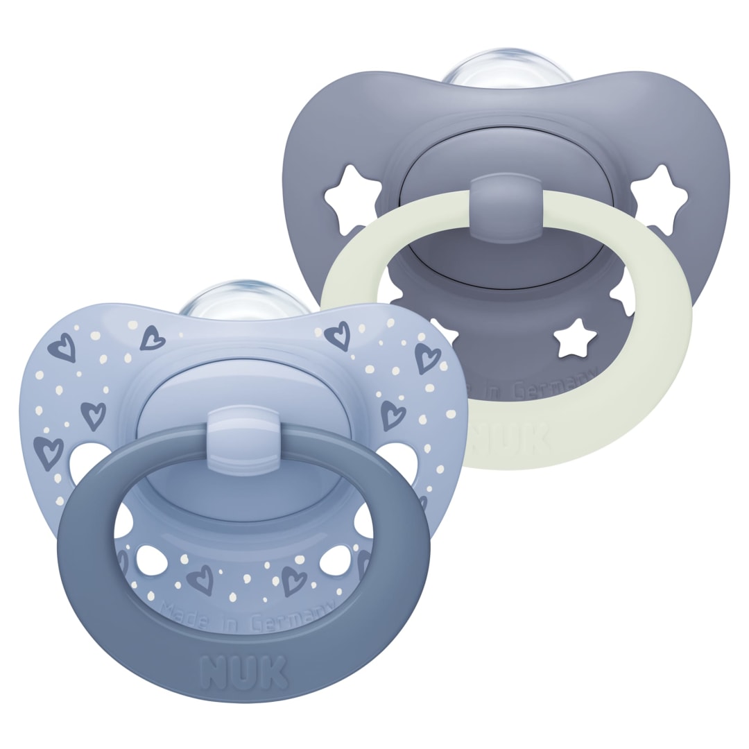 NUK FC PACI SI2 CLASSIC D AND N CL2 BLUE