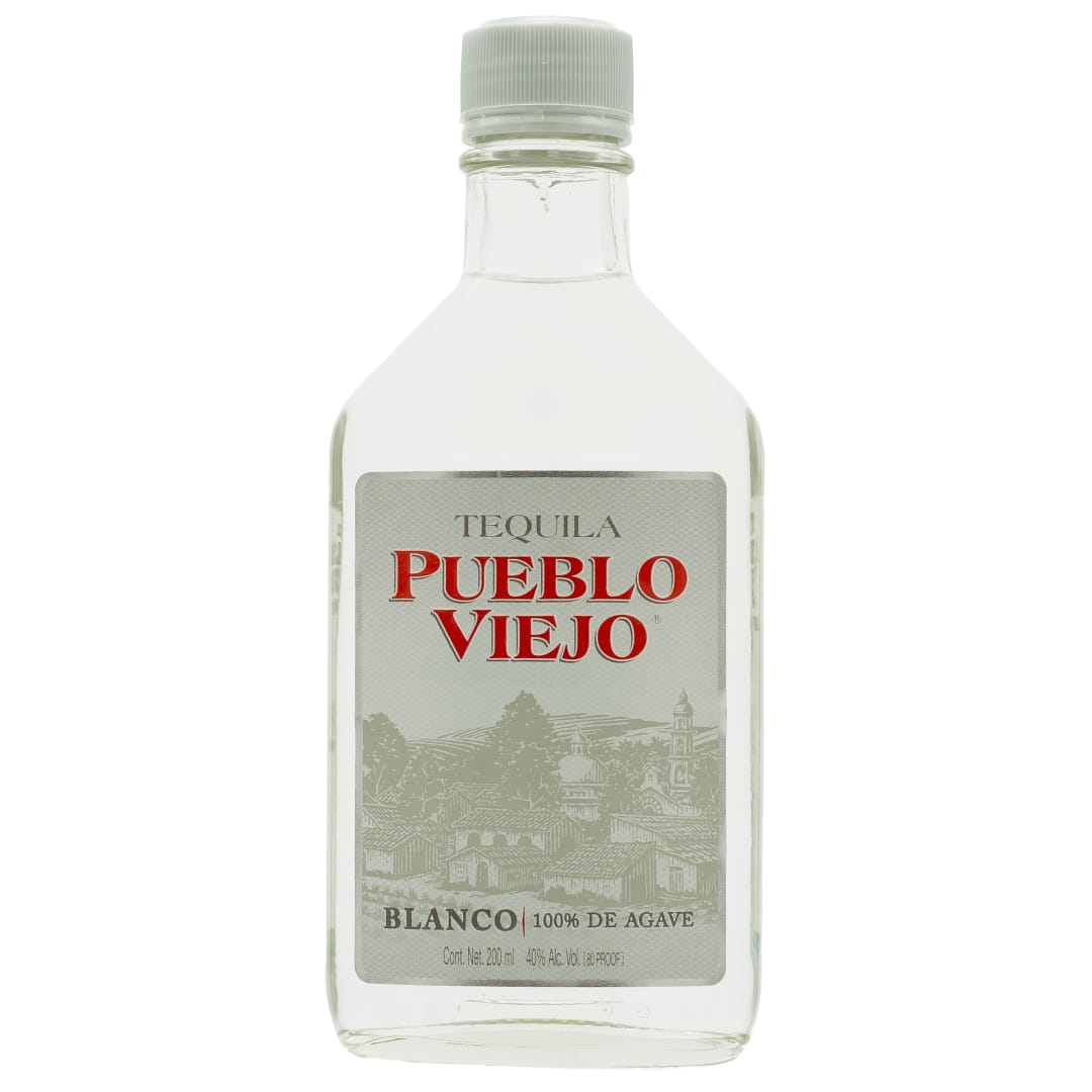 Pueblo Viejo Blanco Tequila 200ml 80 Proof